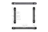 NOTEBOOTICA Tablette KX-10R Tablette 10 pouces incassable, antichoc, étanche, écran tactile, très grande autonomie, durcie, militarisée IP65  - KX-10Q