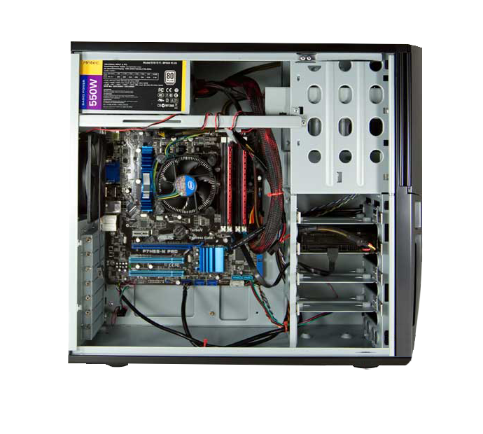 Sonata 370 - Ordinateur PC très silencieux avec Linux - Système de refroidissement - NOTEBOOTICA