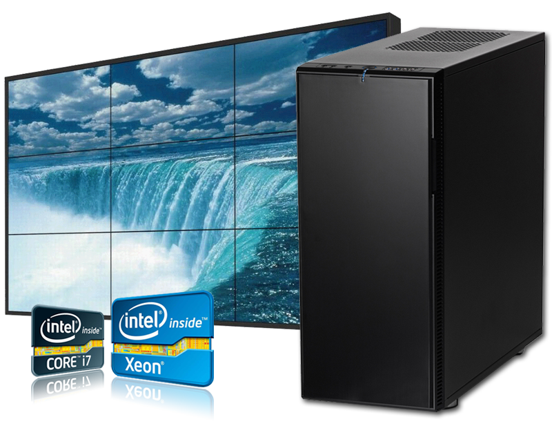 Jumbo 490 - PC fixe, PC industriel, ordinateur compatible Ubuntu, Debian, Fedora, Mint, Windows - Boîtier Fractal Define XL R2 Black Pearl - NOTEBOOTICA