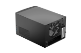 NOTEBOOTICA Icube 890 PC fixe, PC industriel, ordinateur compatible Ubuntu, Debian, Fedora, Mint, Windows - Boîtier Fractal Node 304 Black