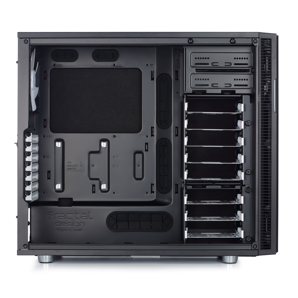 NOTEBOOTICA Enterprise 690 Assembleur ordinateurs compatible Linux - Boîtier Fractal Define R5 Black
