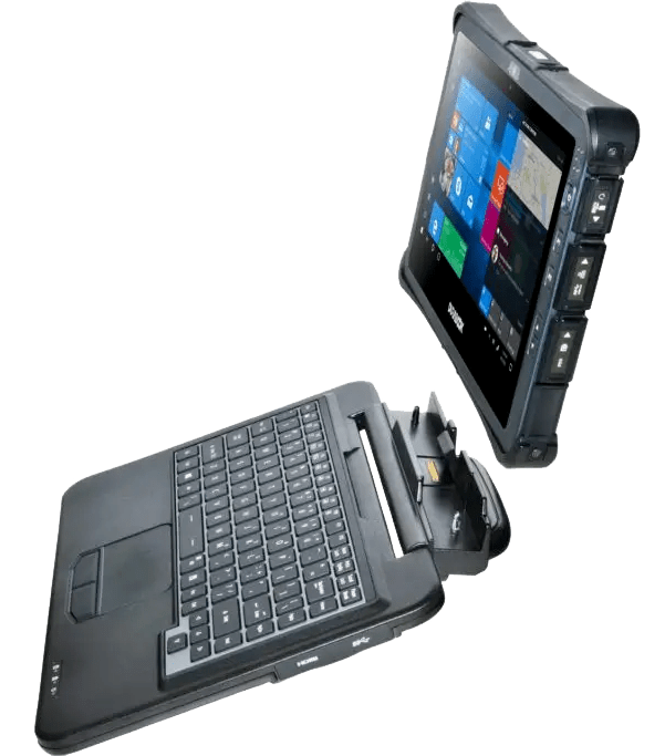 NOTEBOOTICA - Tablette Durabook U11I AV - tablette tactile durcie Full HD IP66 avec clavier amovible